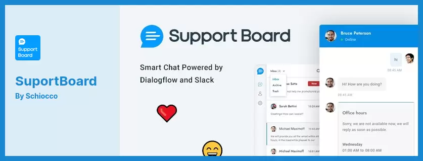 SuportBoard Plugin - WordPress Live Chat Plugin