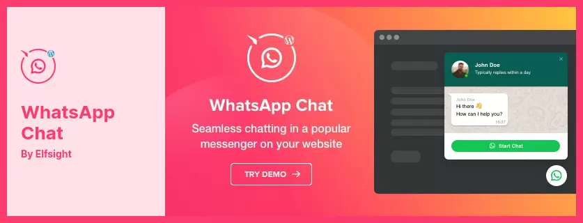 WhatsApp Chat Plugin - WordPress Whatsapp Chat plugin