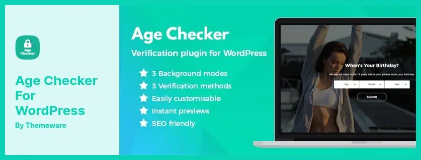Age Checker For WordPress Plugin - An Age Verification Plugin For WordPress
