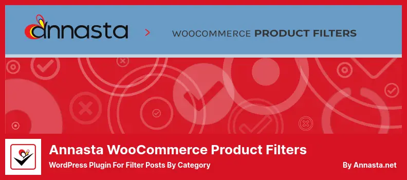 Annasta Woocommerce Product Filters Plugin - WordPress Plugin for Filter Posts By Category
