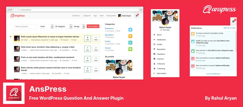 AnsPress Plugin - Free WordPress Question and Answer Plugin