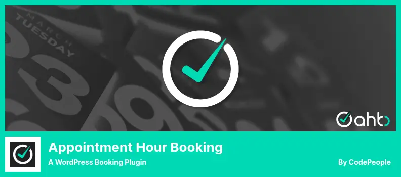 Appointment Hour Booking Plugin - A WordPress Booking Plugin