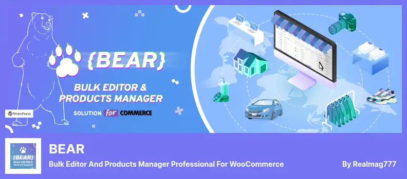 BEAR Plugin - Bulk Editor And Products Manager Professional For WooCommerce