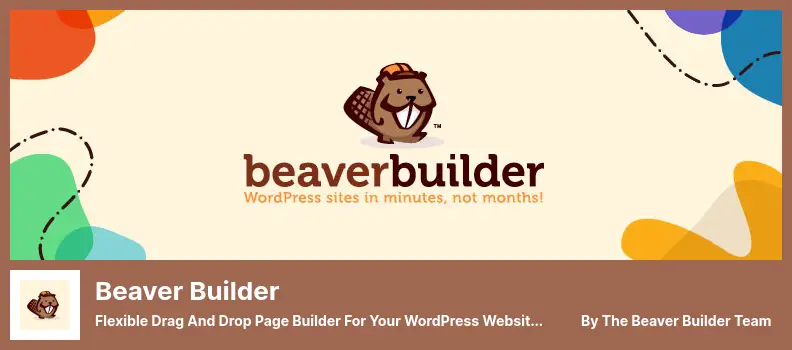 Beaver Builder Plugin - Flexible Drag and Drop Page Builder For Your WordPress Website
