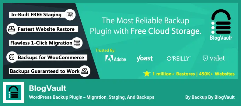 BlogVault Plugin - WordPress Backup Plugin – Migration, Staging, And Backups