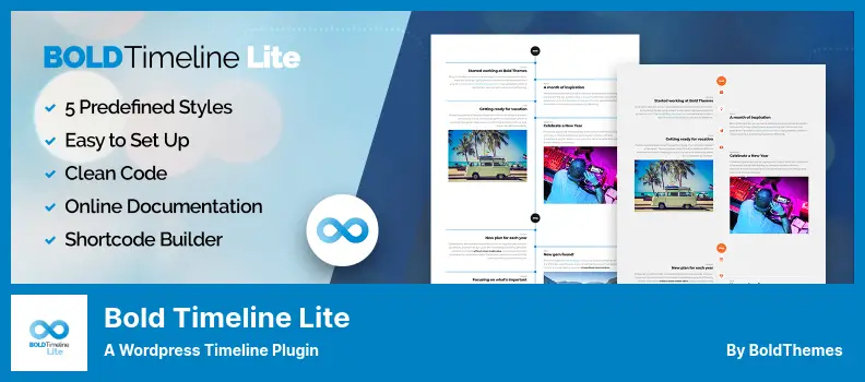 Bold Timeline Lite Plugin - A WordPress Timeline Plugin