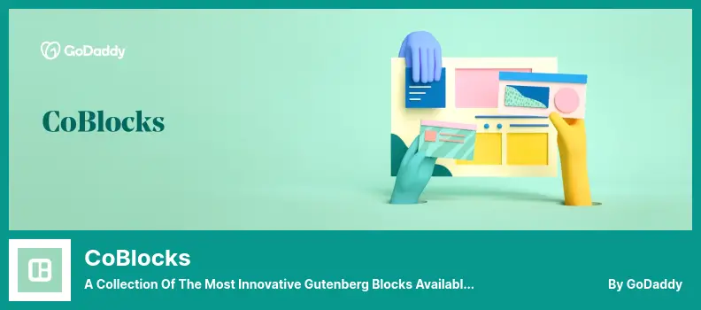 CoBlocks Plugin - A Collection Of The Most Innovative Gutenberg Blocks Available for WordPress.