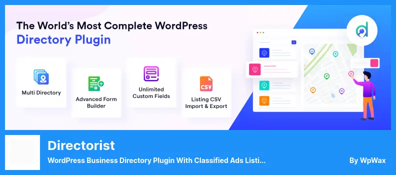 Directorist Plugin - WordPress Business Directory Plugin with Classified Ads Listings