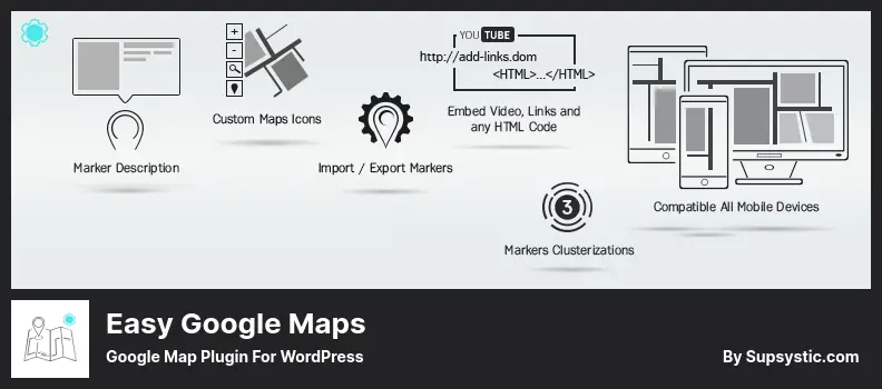 Easy Google Maps Plugin - Google Map Plugin for WordPress