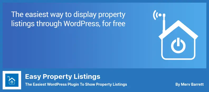 Easy Property Listings Plugin - The Easiest WordPress Plugin To Show Property Listings
