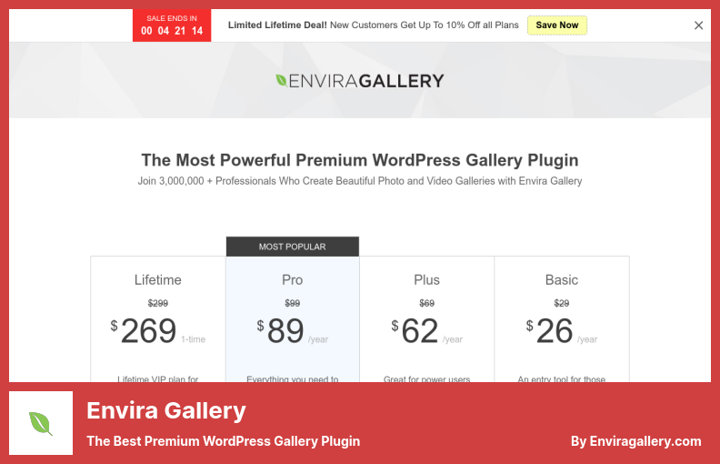 Envira Gallery Plugin - The Best Premium WordPress Gallery Plugin