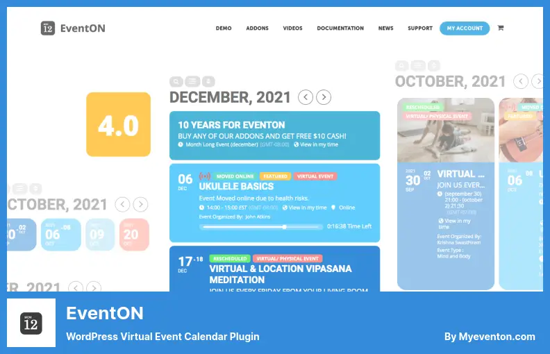 EventON Plugin - WordPress Virtual Event Calendar Plugin