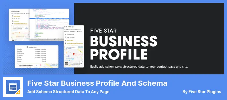 Five Star Business Profile and Schema Plugin - Add Schema Structured Data To Any Page