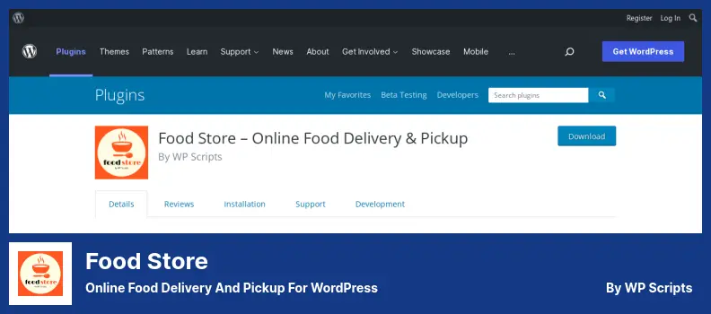 Food Store Plugin - Online Food Delivery And Pickup for WordPress