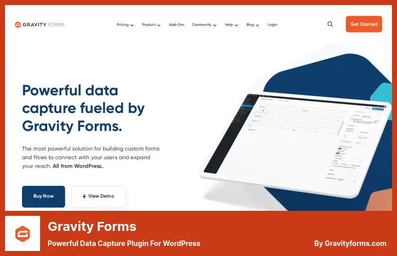 Gravity Forms Plugin - Powerful Data Capture Plugin for WordPress