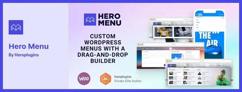Hero Menu Plugin - Simply And Easily Create A Slick And Professional Responsive WordPress Menu