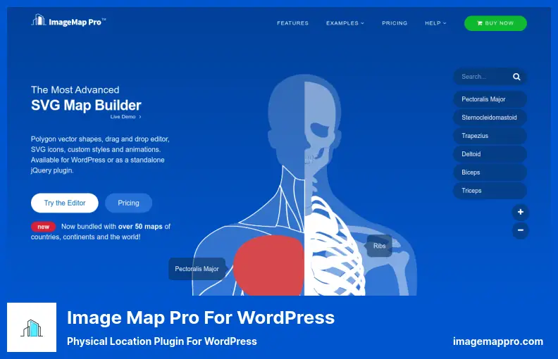 Image Map Pro for WordPress Plugin - Physical Location Plugin for WordPress