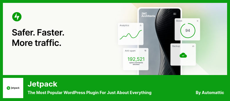 Jetpack Plugin - The Most Popular WordPress Plugin for Just About Everything