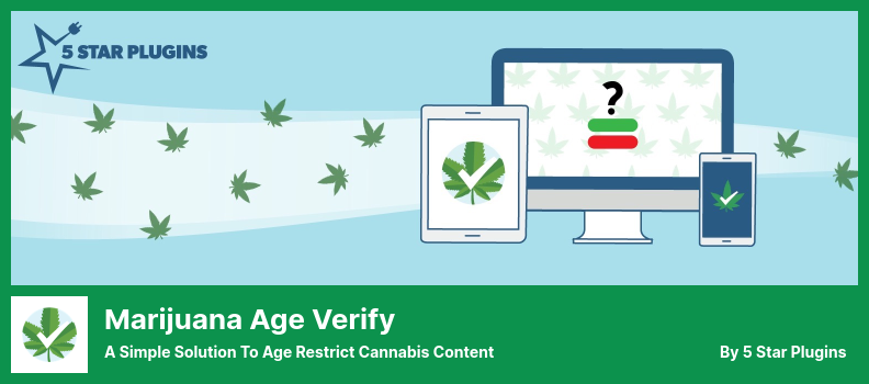 Marijuana Age Verify Plugin - A Simple Solution To Age Restrict Cannabis Content