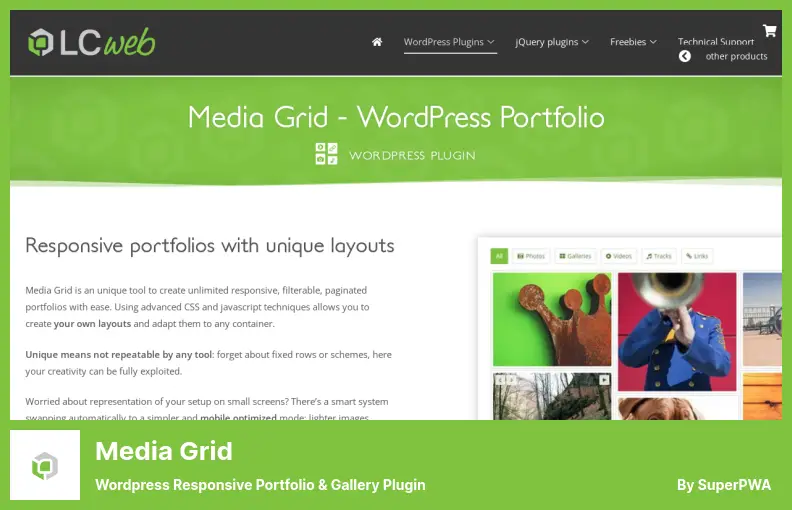 Media Grid Plugin - WordPress Responsive Portfolio & Gallery Plugin