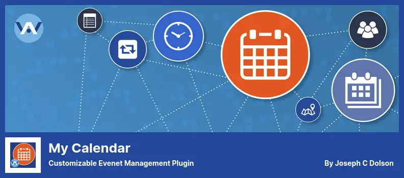 My Calendar Plugin - Customizable Evenet Management Plugin