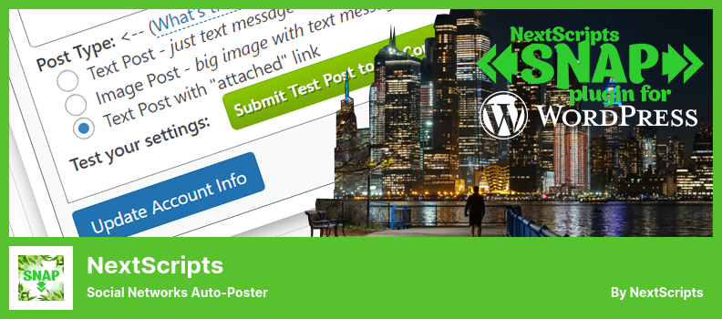 NextScripts Plugin - Social Networks Auto-Poster