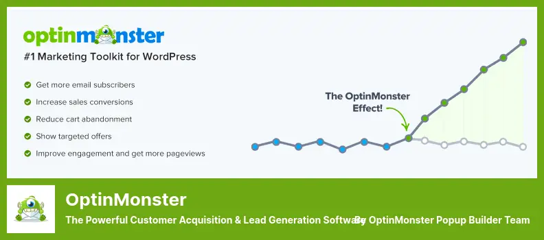 OptinMonster Plugin - The Powerful Customer Acquisition & Lead Generation Software