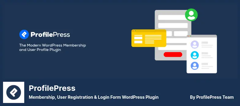 ProfilePress Plugin - Membership, User Registration & Login Form WordPress plugin