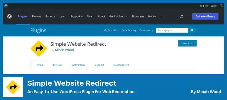 Simple Website Redirect Plugin - An Easy-to-Use WordPress Plugin for Web Redirection