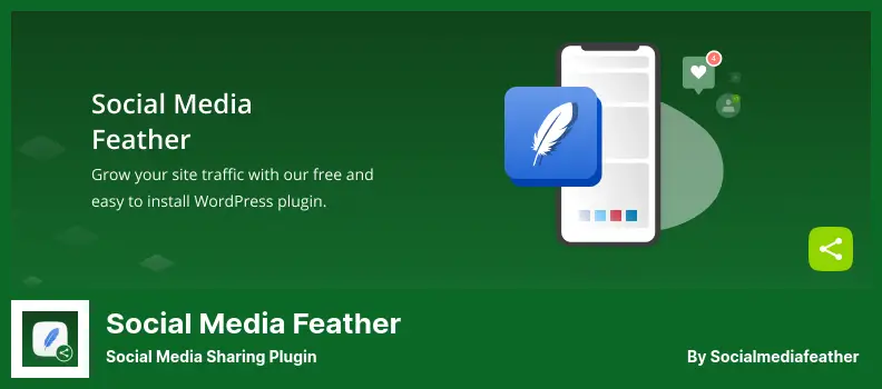 Social Media Feather Plugin - Social Media Sharing Plugin