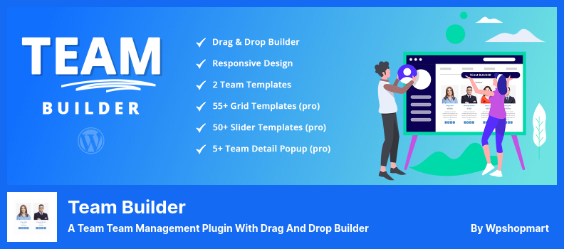 Team Builder Plugin - A Team Team Management Plugin With Drag And Drop Builder