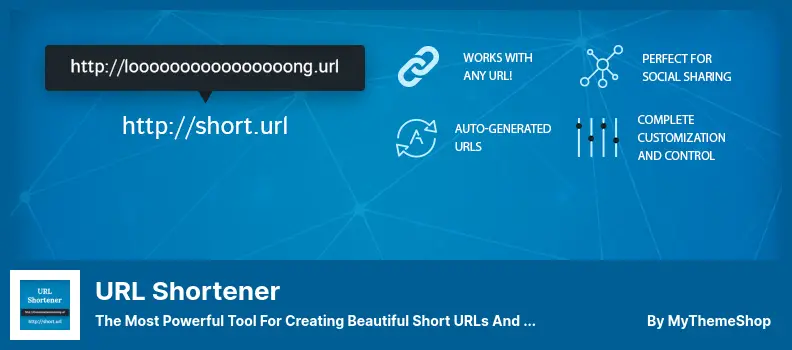 URL Shortener Plugin - The Most Powerful Tool for Creating Beautiful Short URLs And Hide Affiliate Links