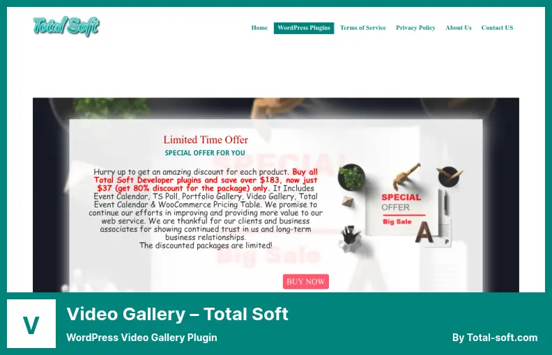 Video Gallery – Total Soft Plugin - WordPress Video Gallery Plugin