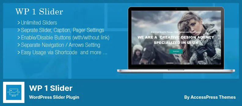 WP 1 Slider Plugin - WordPress Slider Plugin