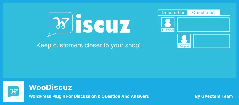 WooDiscuz Plugin - WordPress Plugin for Discussion & Question and Answers