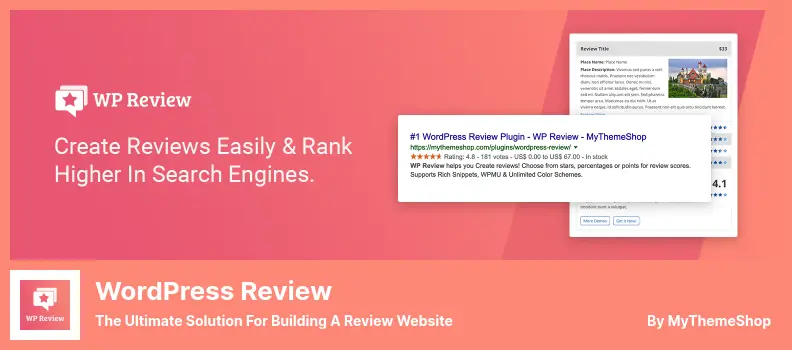 WordPress Review Plugin - The Ultimate Solution for Building a Review Website