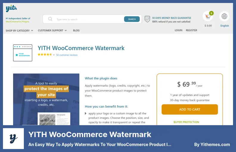 YITH WooCommerce Watermark Plugin - An Easy Way to Apply Watermarks to Your WooCommerce Product Images and Protect Them