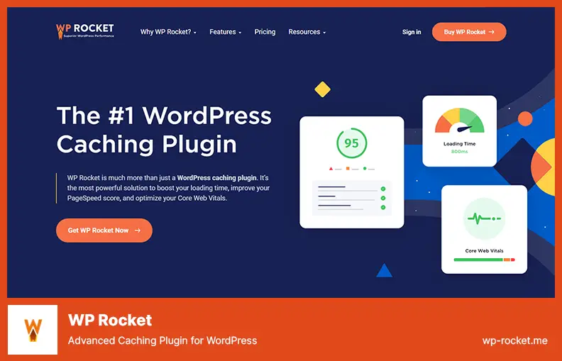 WP Rocket Plugin - Advanced Caching Plugin for WordPress