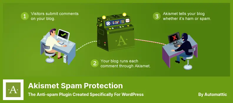 Akismet Spam Protection Plugin - The Anti-spam Plugin Created Specifically for WordPress