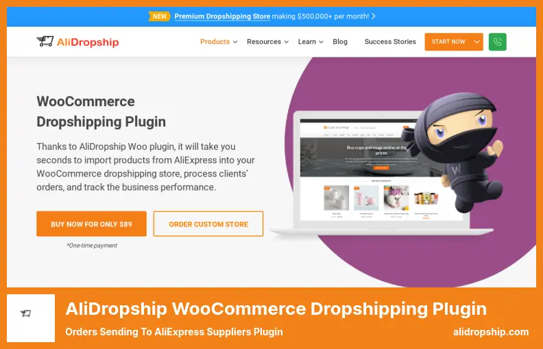 AliDropship WooCommerce Dropshipping Plugin - Orders Sending to AliExpress Suppliers Plugin