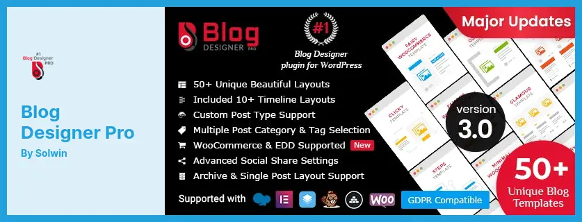 Blog Designer Pro Plugin - Business & Technology Idea Sharing Plugin for WordPress