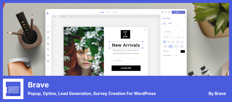 Brave Plugin - Popup, Optins, Lead Generation, Survey Creation For WordPress
