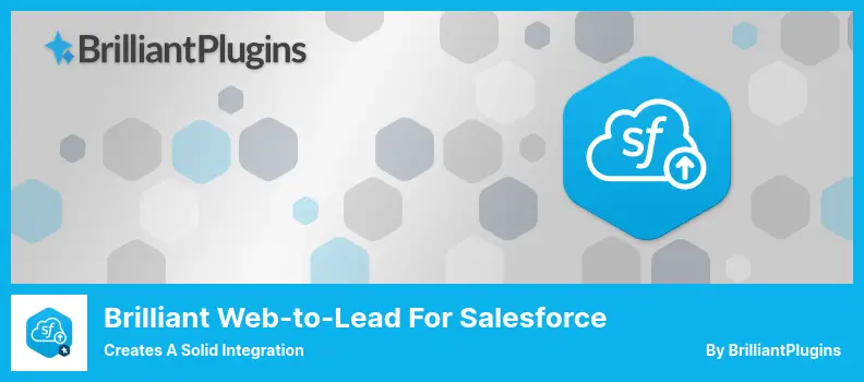 Brilliant Web-to-Lead for Salesforce Plugin - Creates a Solid Integration