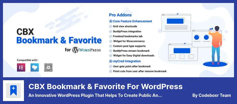 CBX Bookmark & Favorite for WordPress Plugin - An Innovative WordPress Plugin That Helps to Create Public and Private Bookmark