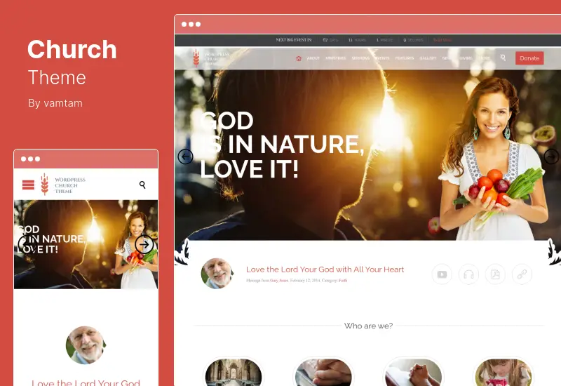 Church Theme -  Church WordPress Theme