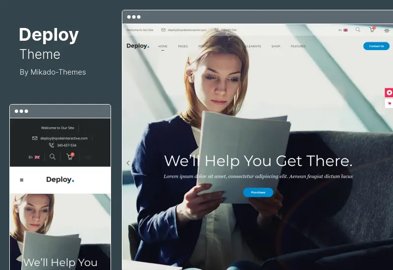 Deploy Theme - Consulting  Business Theme