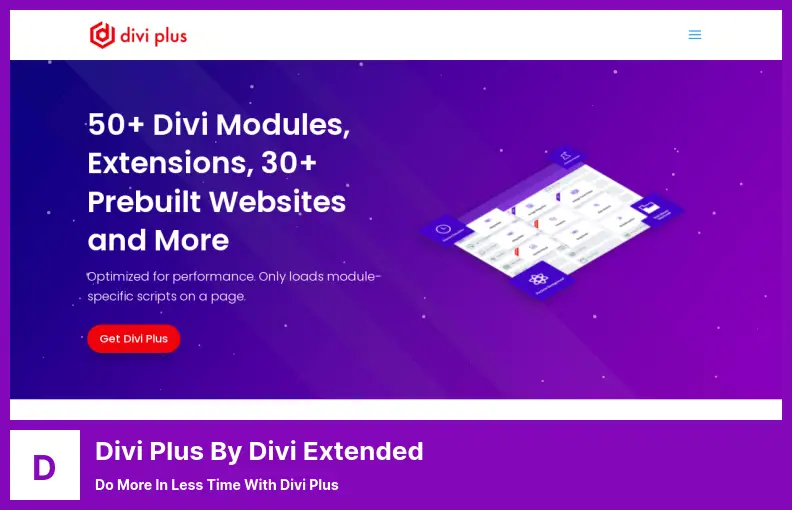Divi Plus By Divi Extended Plugin - Do More in Less Time With Divi Plus