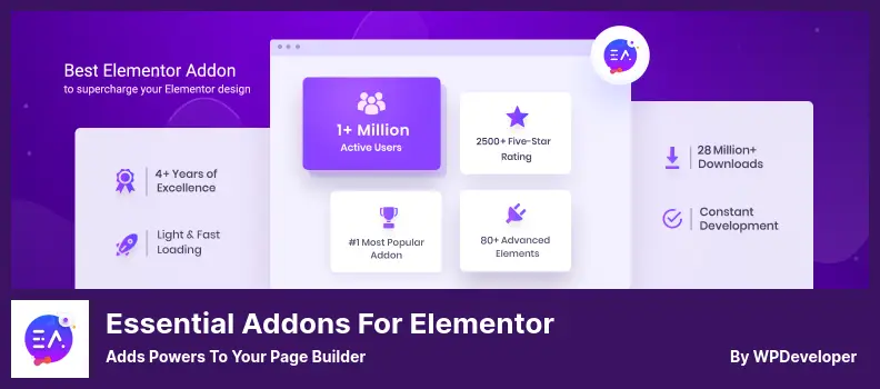 Essential Addons for Elementor Plugin - Adds Powers to Your Page Builder