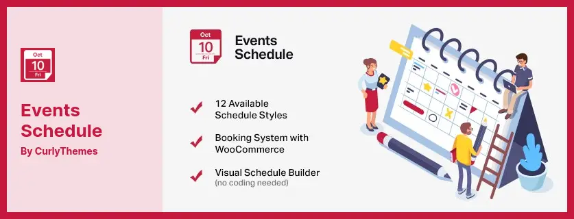 Events Schedule Plugin - WordPress Events Calendar Plugin