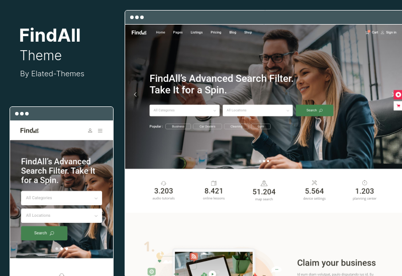FindAll Theme - Business Directory Theme